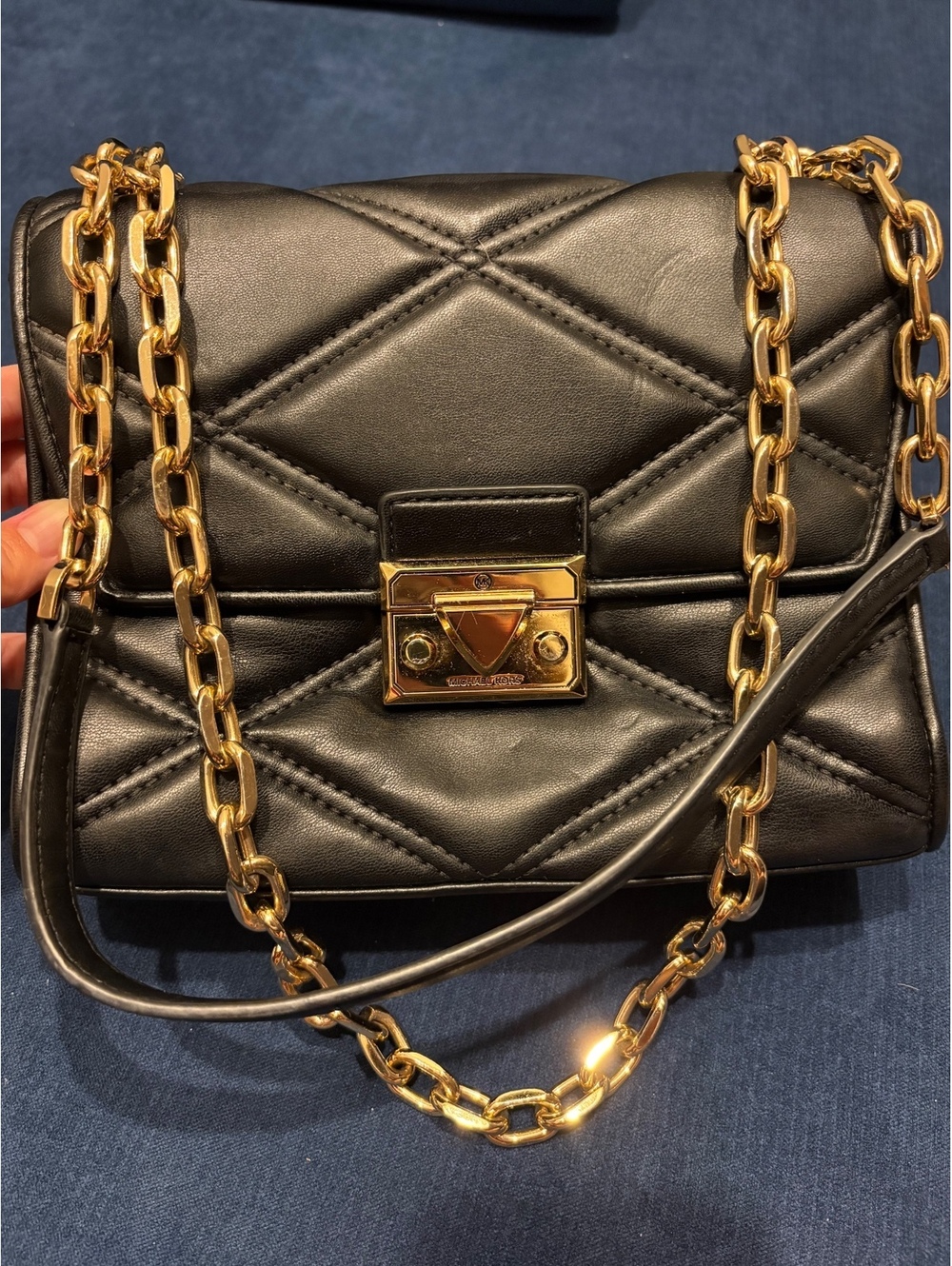 Michael Kors Serena Small Quilted Crossbody Bag